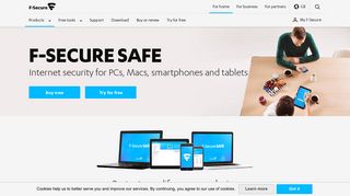 f-secure safe internet security for pc & mac